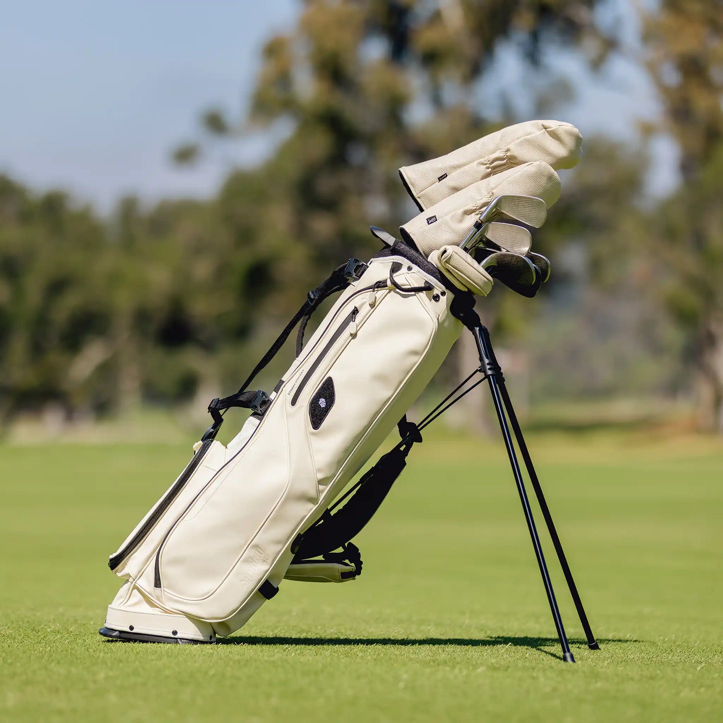 SUNDAY GOLF EL CAMINO S CLASS WALKING BAG - CREAM