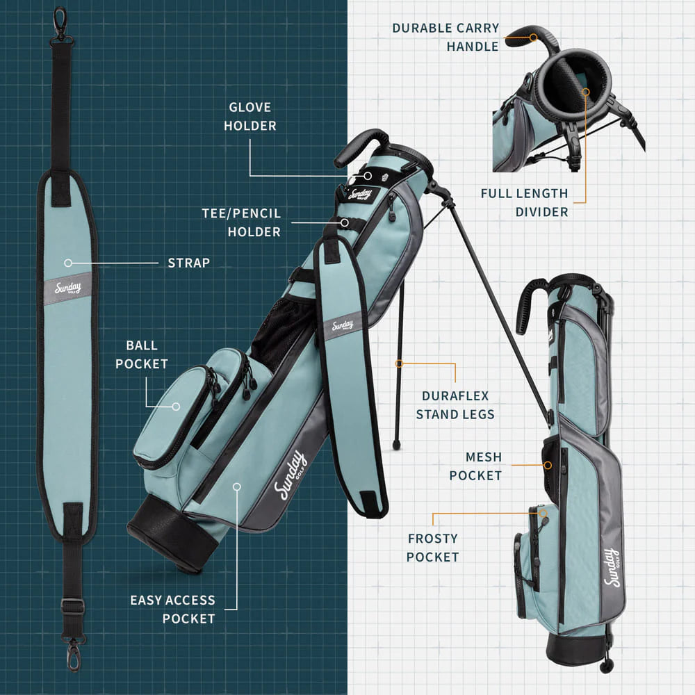 SUNDAY GOLF LOMA STAND BAG - SEAFORM