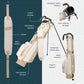 SUNDAY GOLF LOMA STAND BAG - TOASTED ALMOND