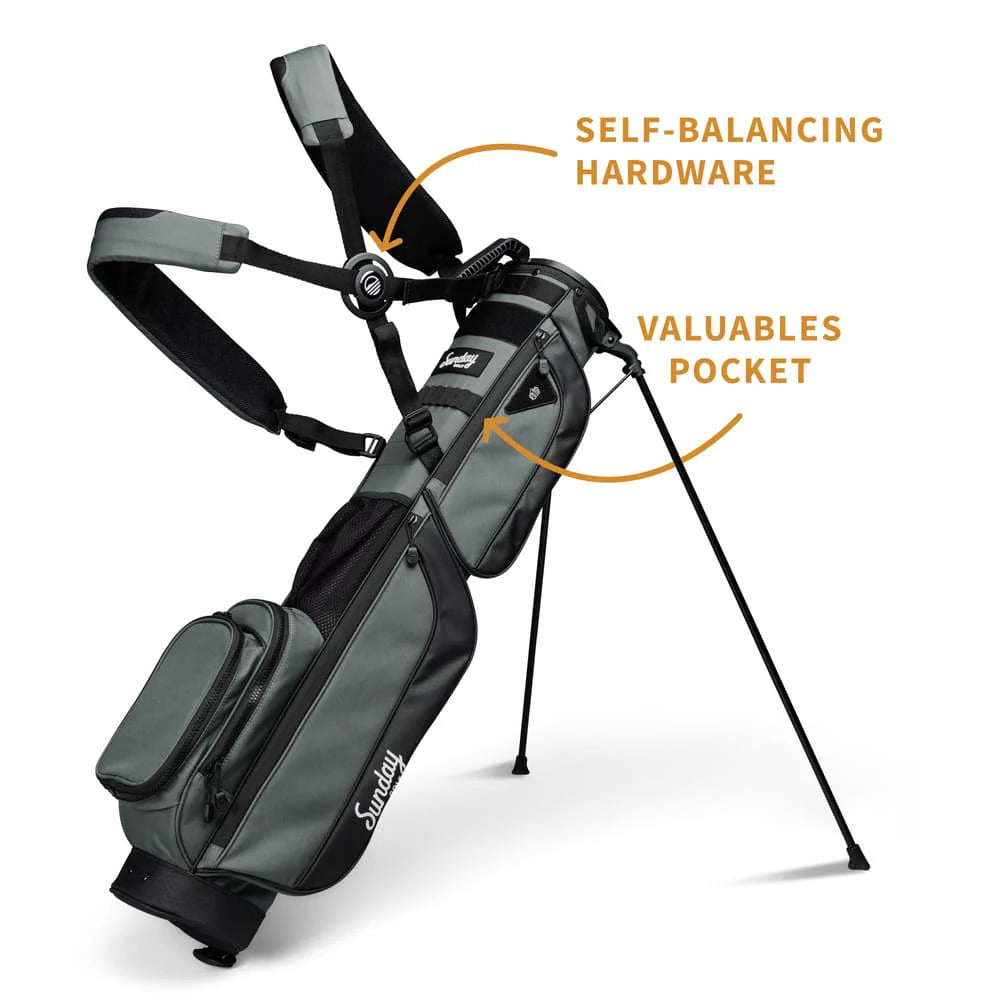 SUNDAY GOLF LOMA XL STAND BAG - MIDNIGHT GREEN