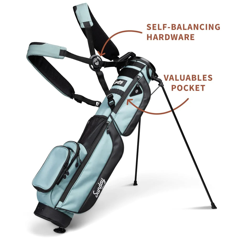 SUNDAY GOLF LOMA XL STAND BAG - SEAFOAM