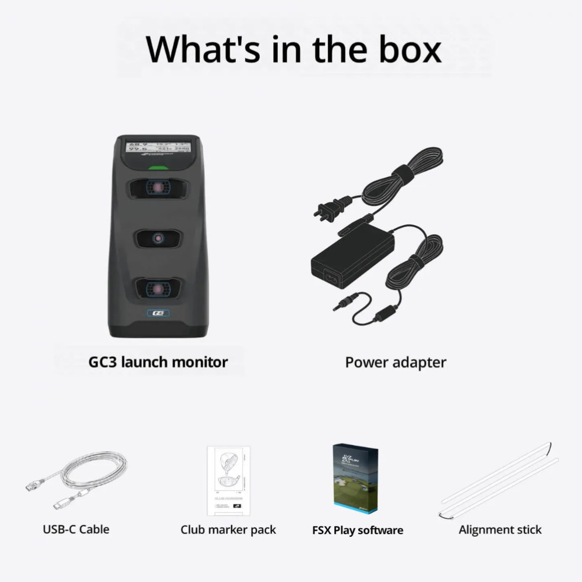 FORESIGHT GC3 LAUNCH MONITOR