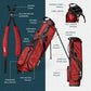SUNDAY GOLF EL CAMINO WALKING BAG - RON BURGUNDY