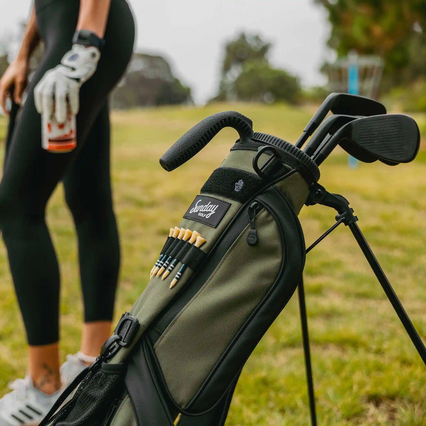 SUNDAY GOLF LOMA STAND BAG - MIDNIGHT GREEN