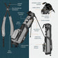 SUNDAY GOLF LOMA XL STAND BAG - HEATHER GRAY