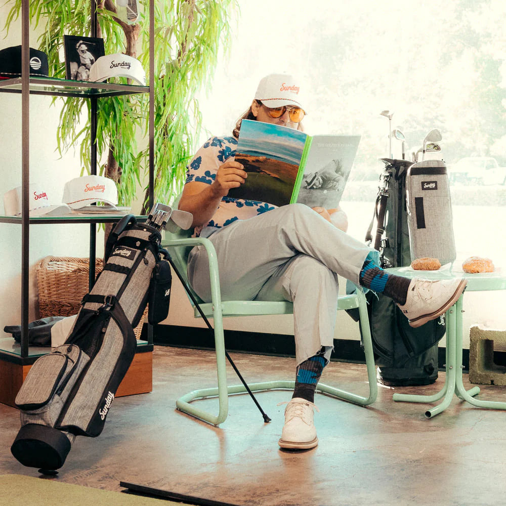 SUNDAY GOLF LOMA STAND BAG - HEATHER GRAY