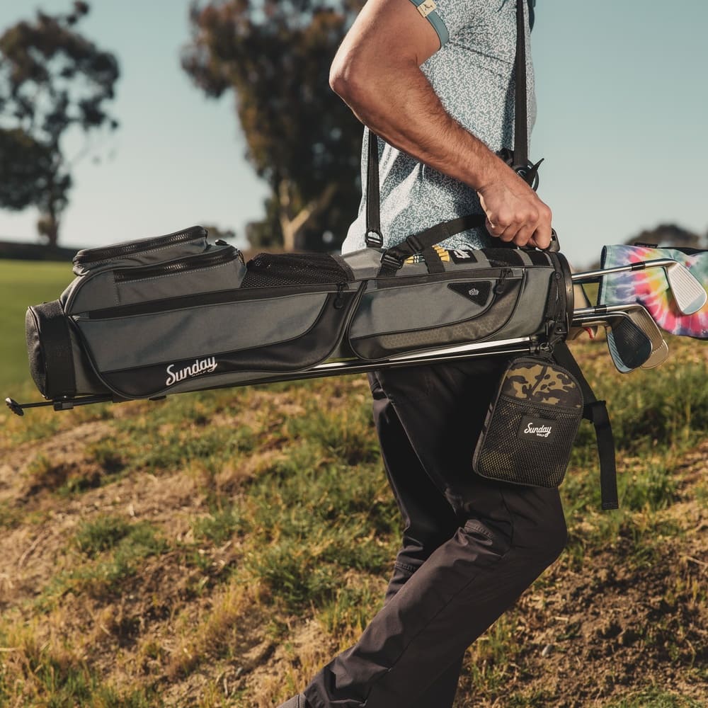 SUNDAY GOLF LOMA XL STAND BAG - MIDNIGHT GREEN