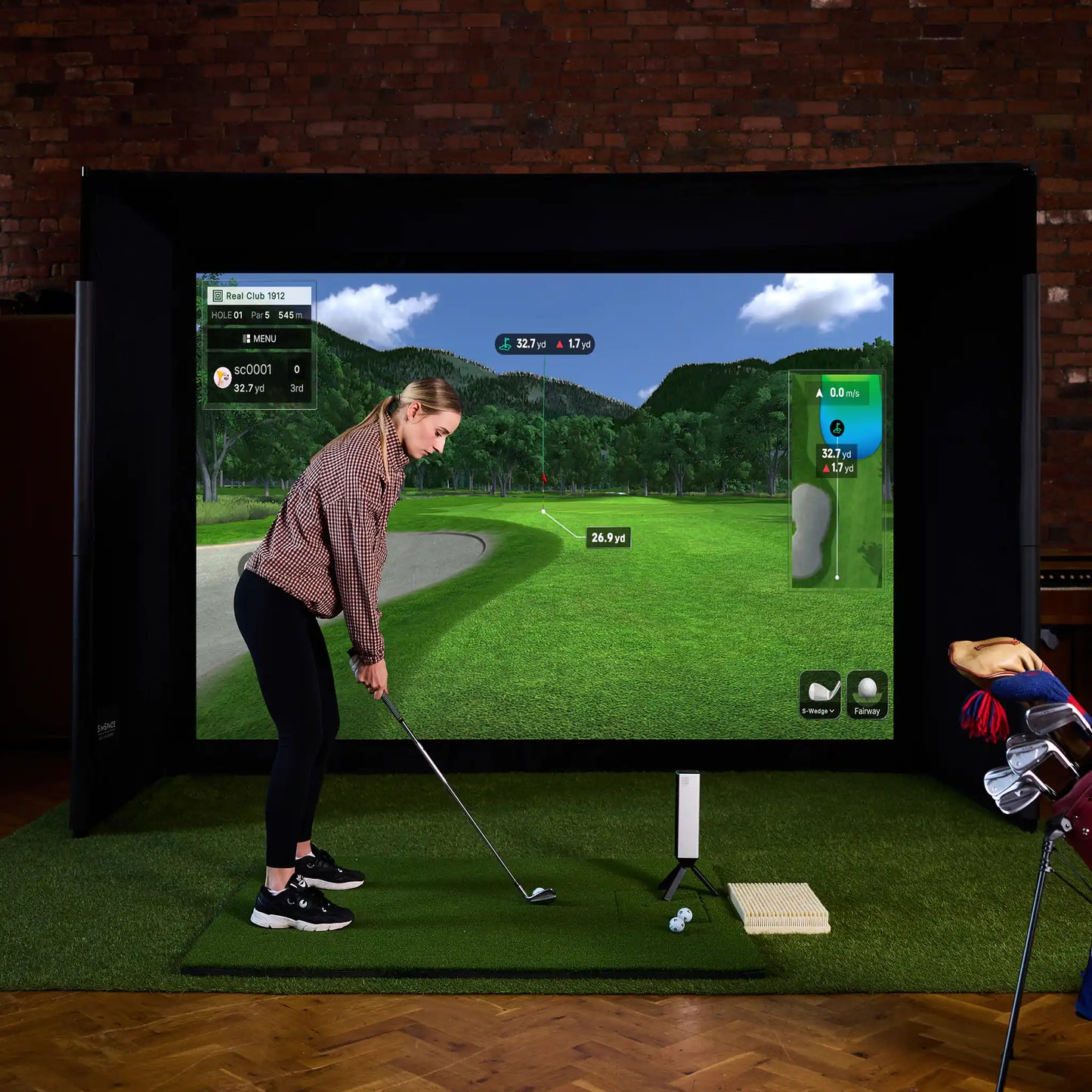 SQUARE GOLF OMNI LAUNCH MONITOR