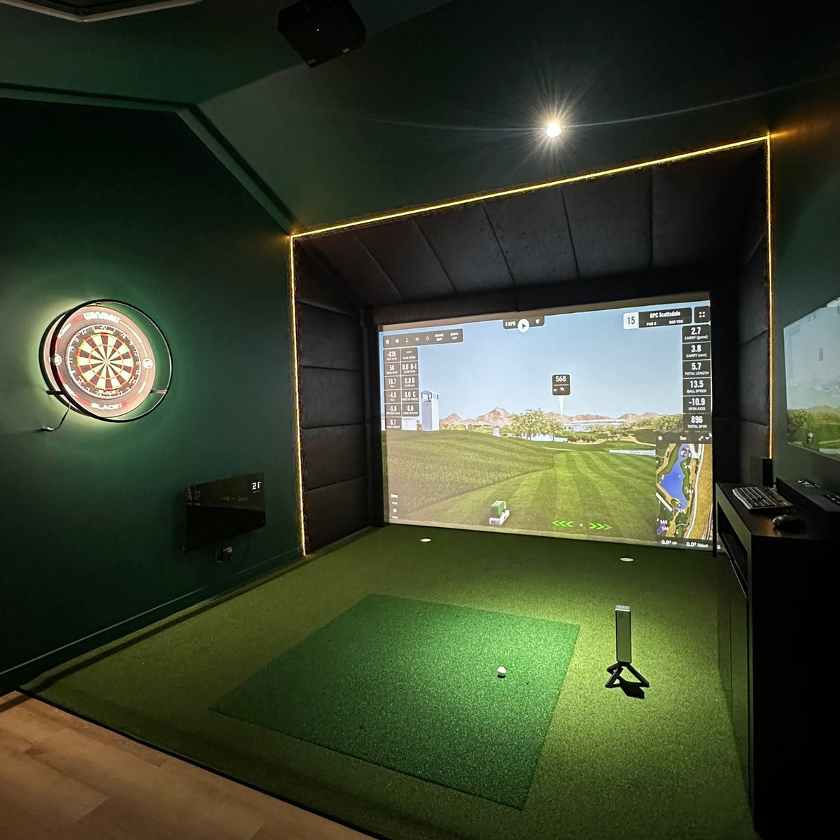 SUNNINGDALE GOLF SIMULATOR CABIN | 4.5 x 3.1M