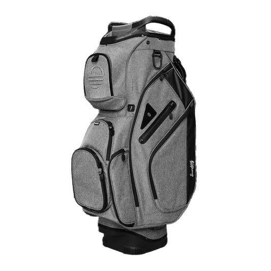 SUNDAY GOLF BIG RIG CART BAG - HEATHER GRAY