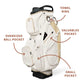 SUNDAY GOLF BIG RIG CART BAG - TOASTED ALMOND