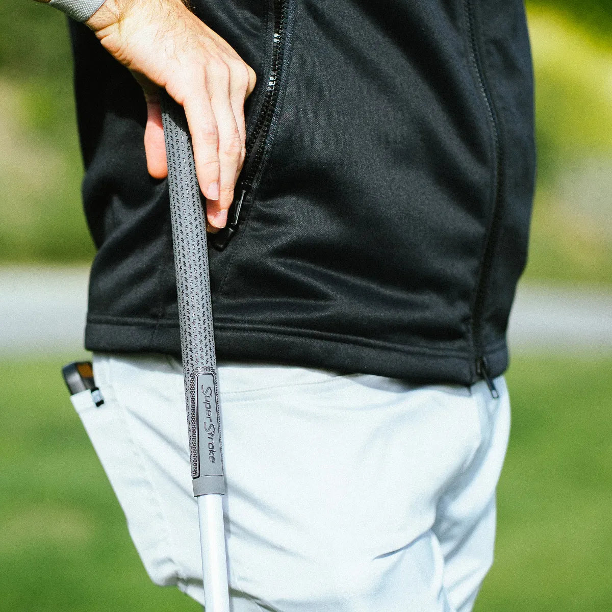 SUPERSTROKE CROSSLINE 2.0 GOLF GRIP - BLACK