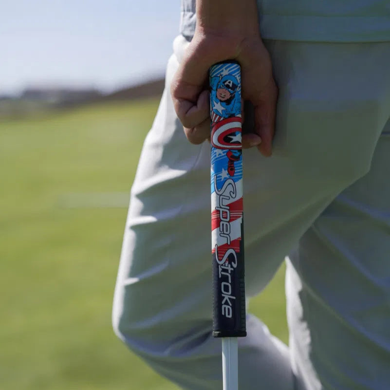 SUPERSTROKE LIMITED EDITION TOUR 2.0 - CAPTAIN AMERICA PUTTER GRIP