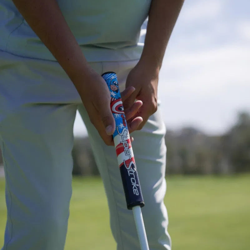 SUPERSTROKE LIMITED EDITION TOUR 2.0 - CAPTAIN AMERICA PUTTER GRIP