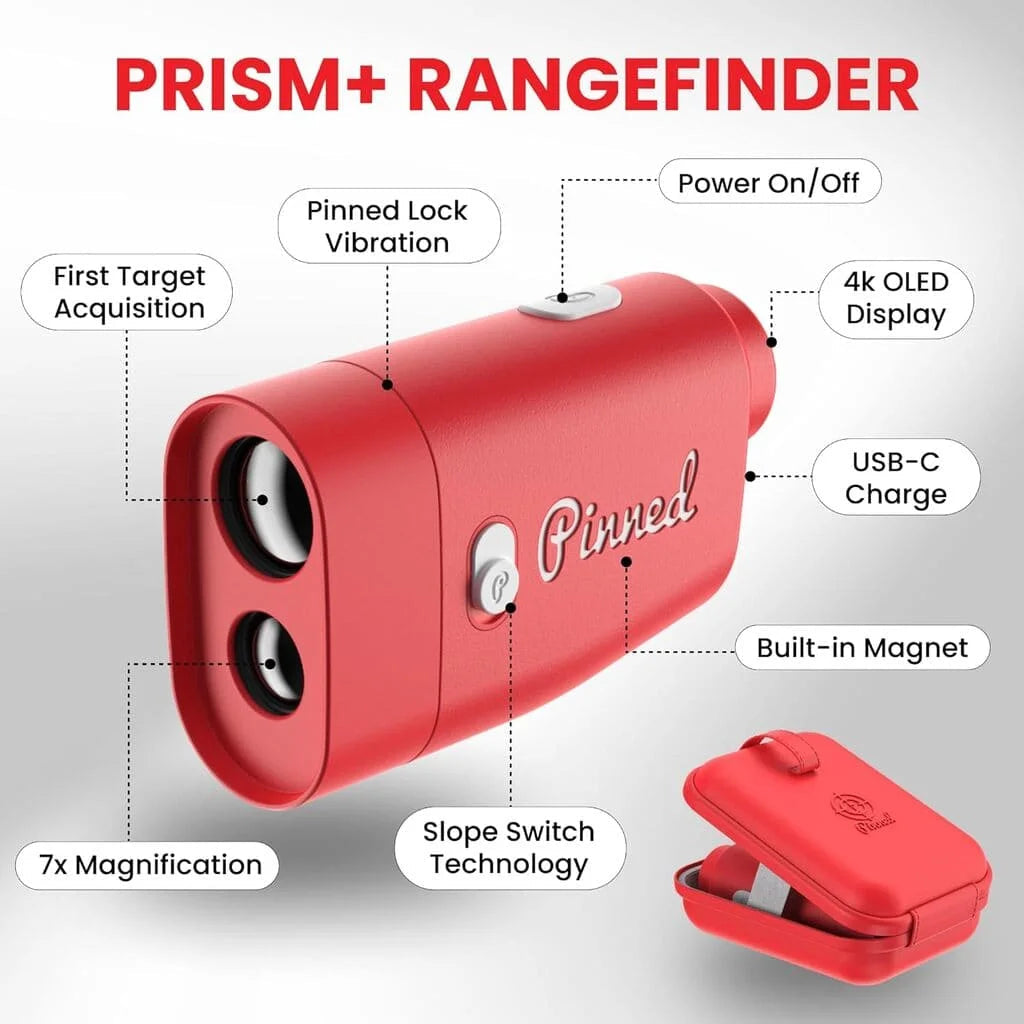 PINNED GOLF PRISM+ RANGEFINDER