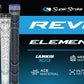 SUPERSTROKE REVL ELEMENT GOLF GRIP - BLACK/GREY