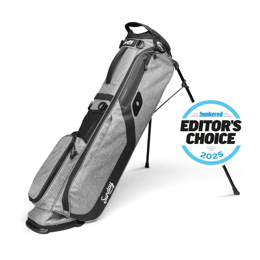 SUNDAY GOLF EL CAMINO WALKING BAG - HEATHER GRAY