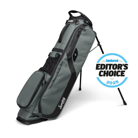 SUNDAY GOLF EL CAMINO WALKING BAG - MIDNIGHT GREEN