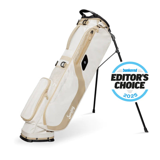 SUNDAY GOLF EL CAMINO WALKING BAG - TOASTED ALMOND