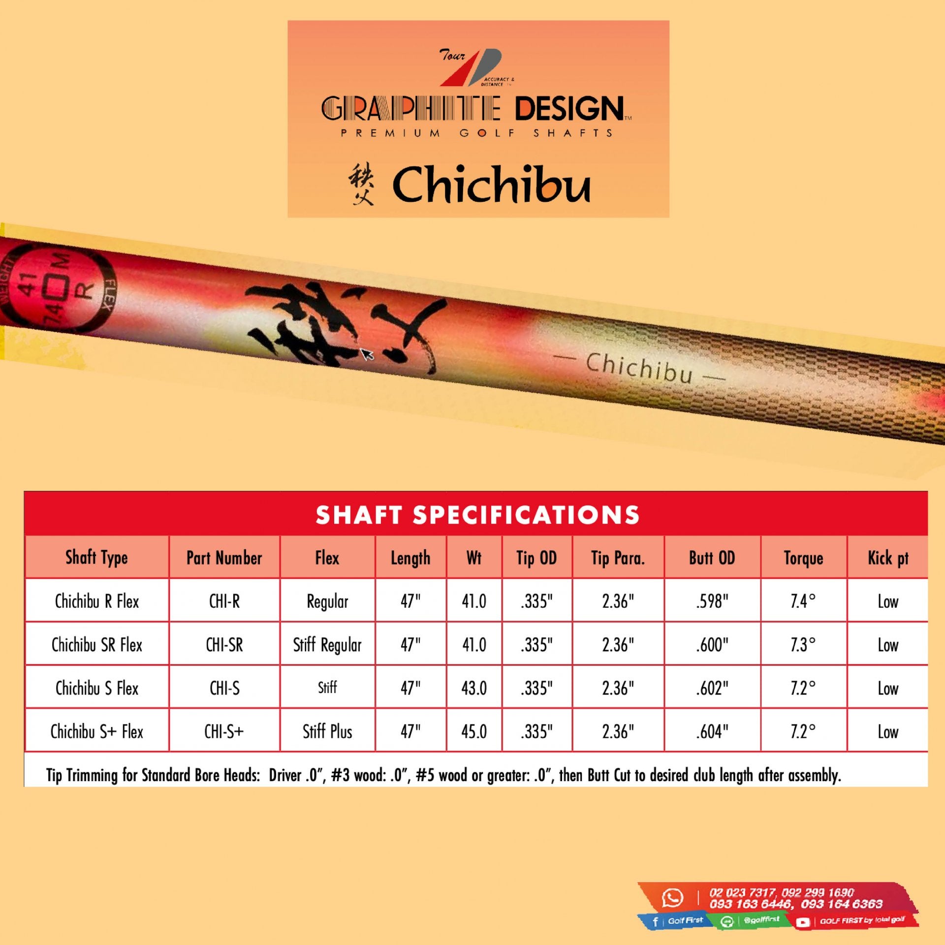 Graphito Design GRAPHITE DESIGN – JACKS GOLF
