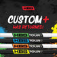 KBS CUSTOM+ TOUR BLACK PEARL WEDGE SHAFT (.355 TAPER)