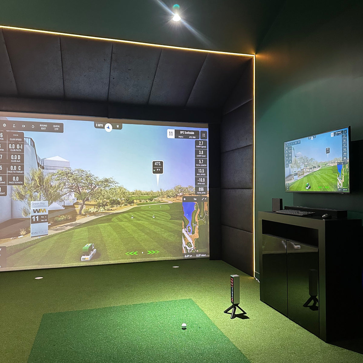 JACKS GOLF SIMULATOR TURF UNDERLAY 20MM
