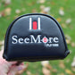 SEEMORE MINI GIANT MDX BLACK GOLF PUTTER