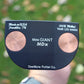 SEEMORE MINI GIANT MDX BLACK GOLF PUTTER