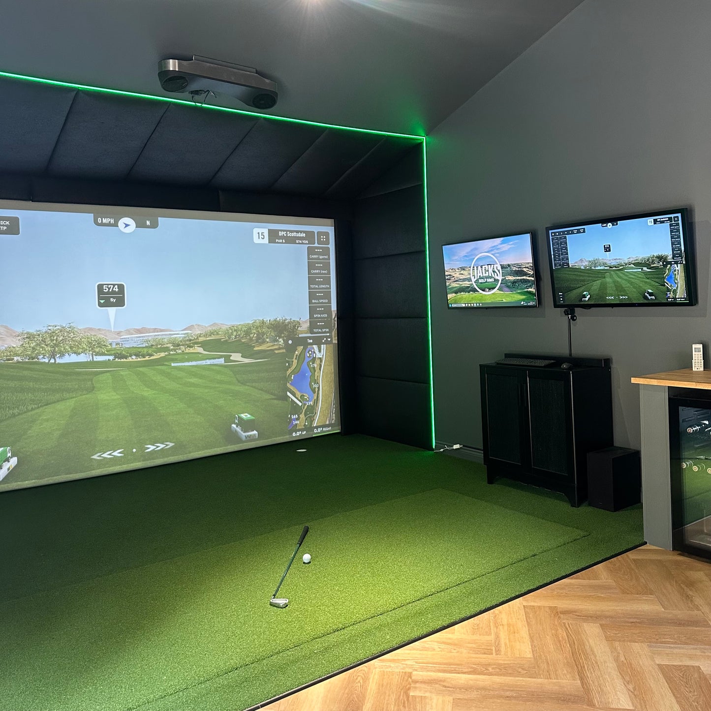SUNNINGDALE GOLF SIMULATOR CABIN | 4.5 x 3.1M