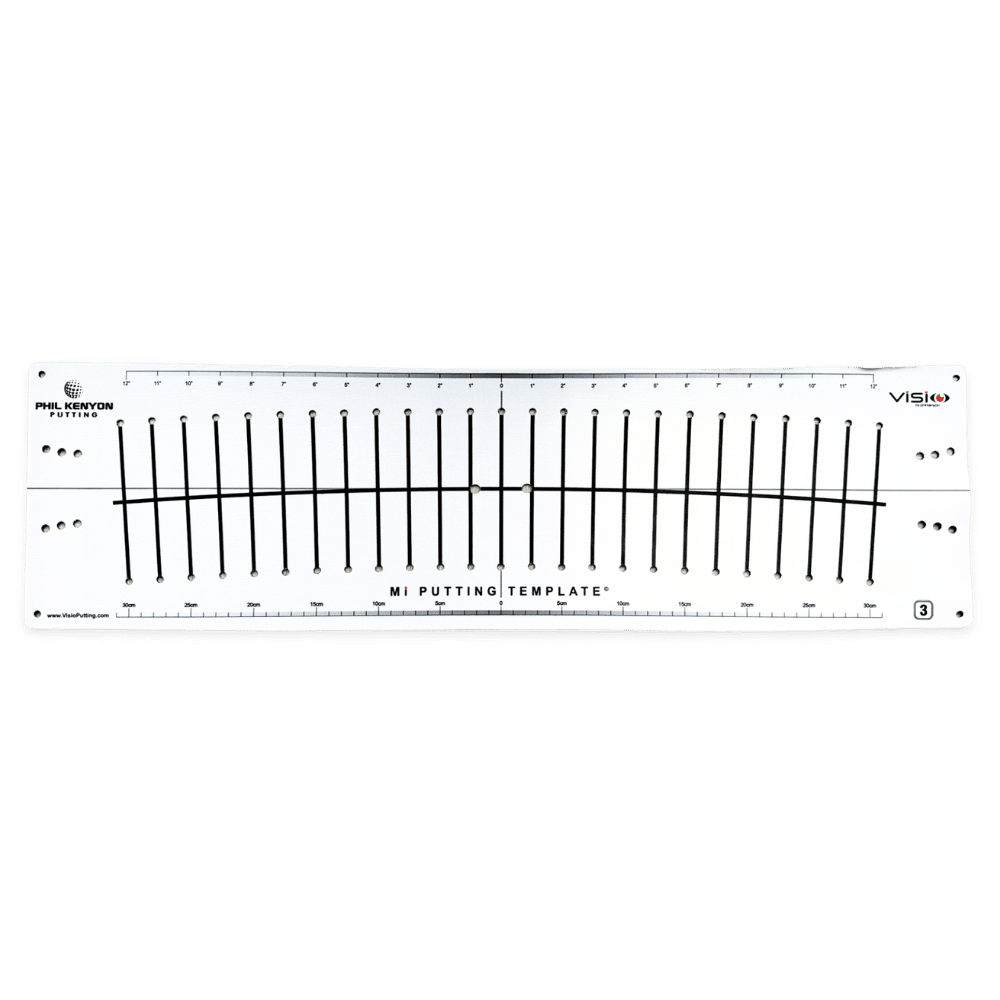 VISIO Mi PUTTING TEMPLATE 3.0 WHITE EDITION