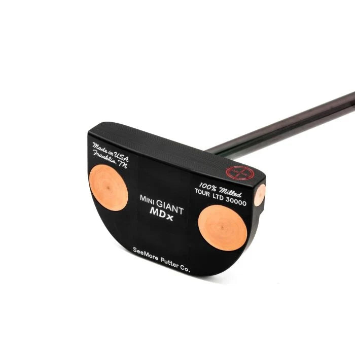 SEEMORE MINI GIANT MDX BLACK GOLF PUTTER