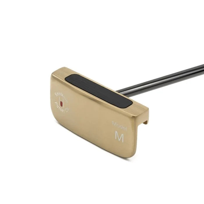 SEEMORE MODEL M BRONZE GOLF PUTTER