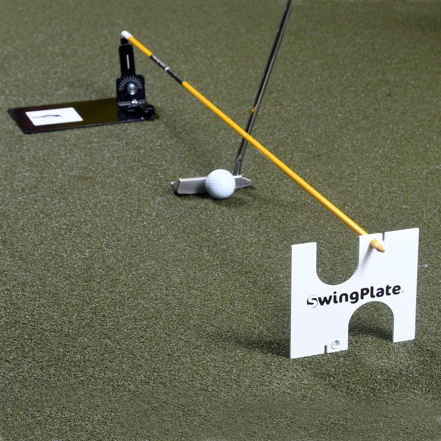 THE SWING PLATE PUTTING GATE