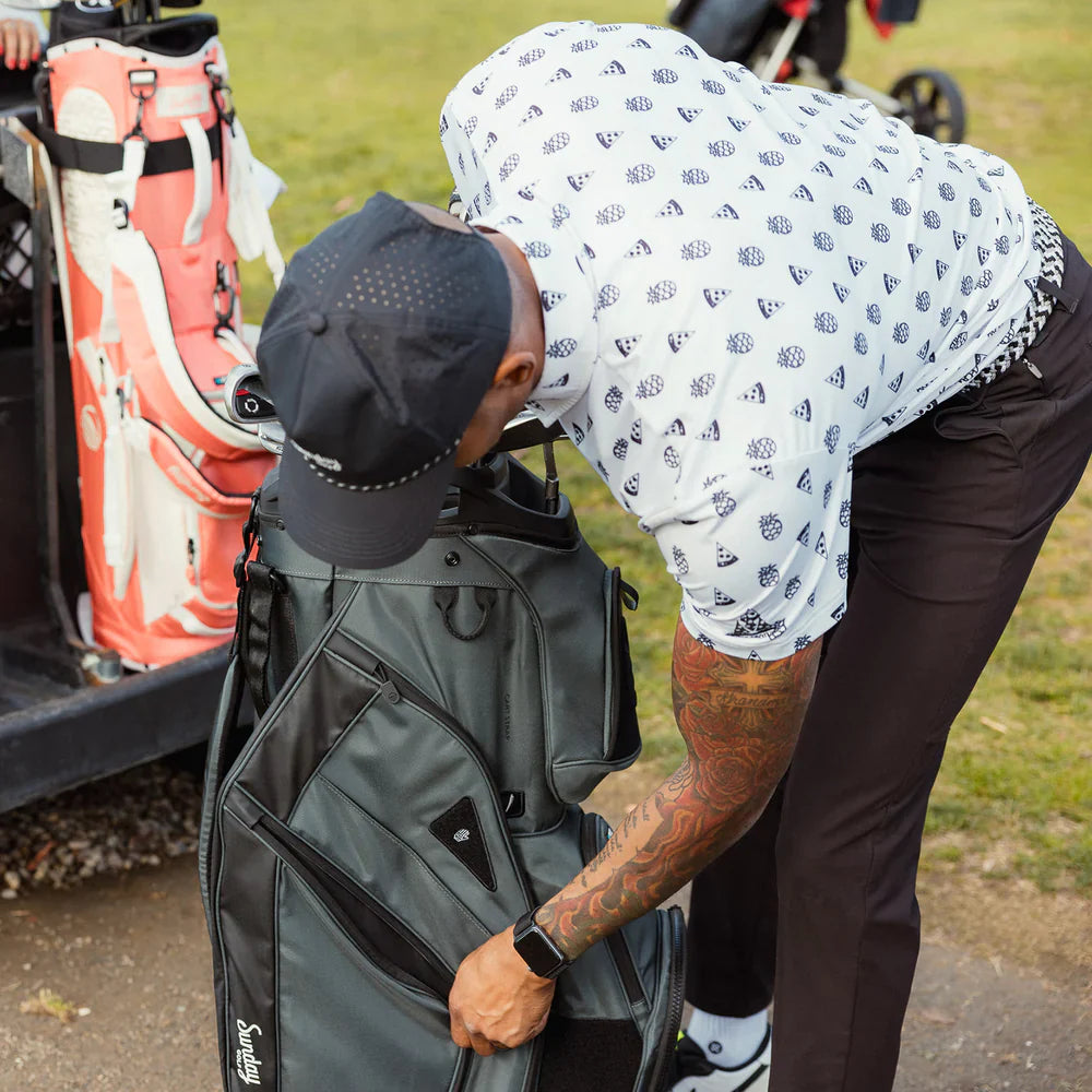 SUNDAY GOLF BIG RIG CART BAG - MIDNIGHT GREEN