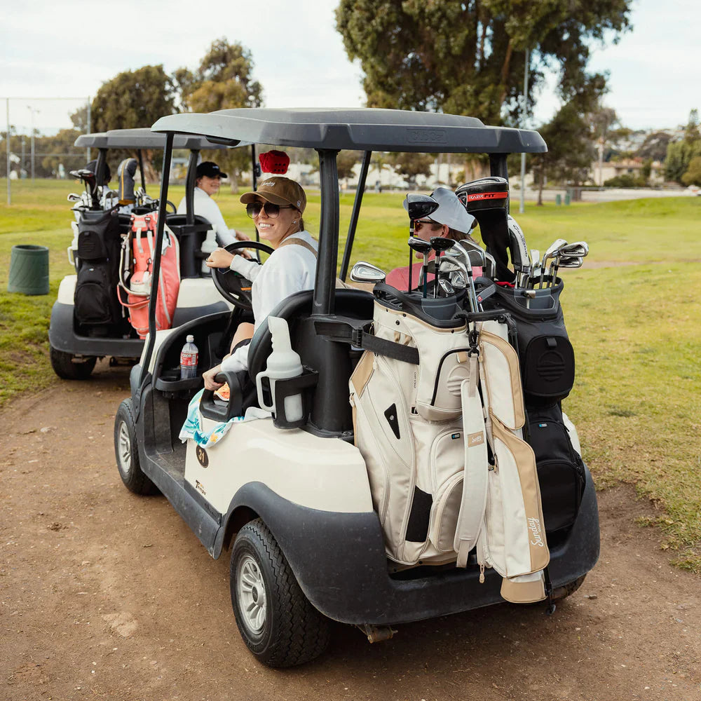 SUNDAY GOLF BIG RIG CART BAG - TOASTED ALMOND