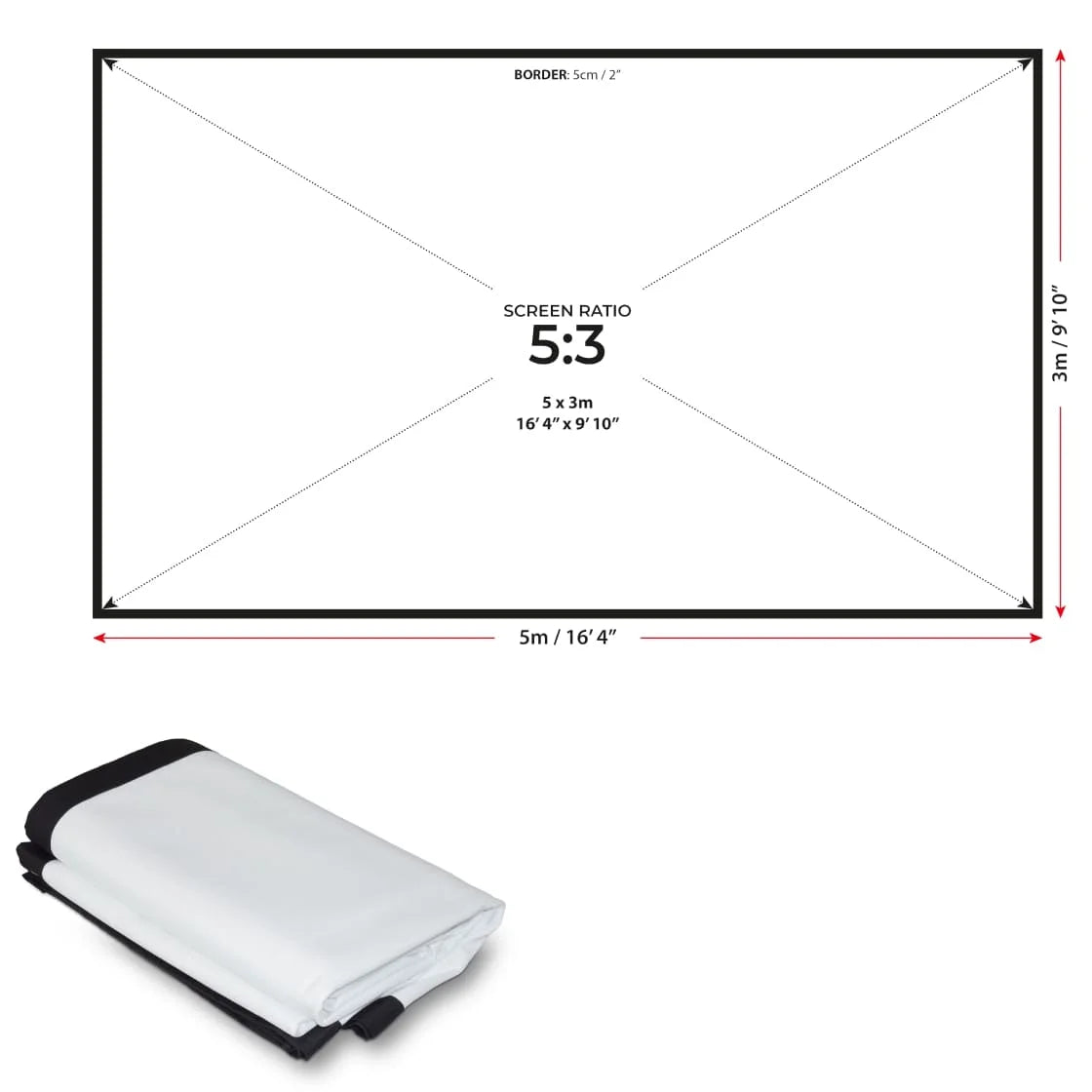 SIMSPACE GOLF ELITE IMPACT SCREEN