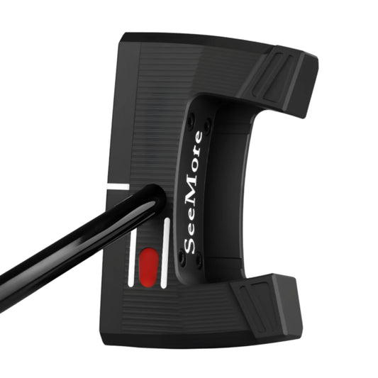 SEEMORE SKX BLACK ZERO TORQUE GOLF PUTTER