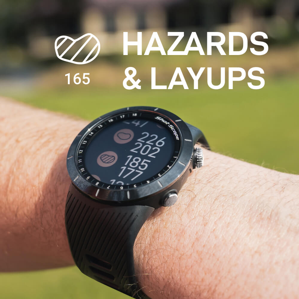 SHOT SCOPE X5 GPS WATCH