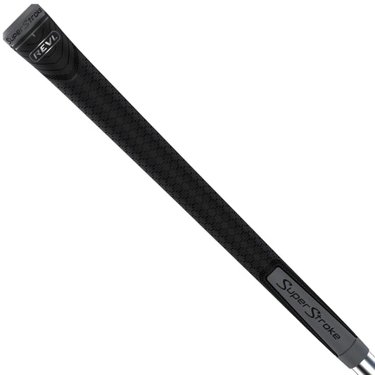 SUPERSTROKE REVL PLAYER GOLF GRIP - BLACK/GREY