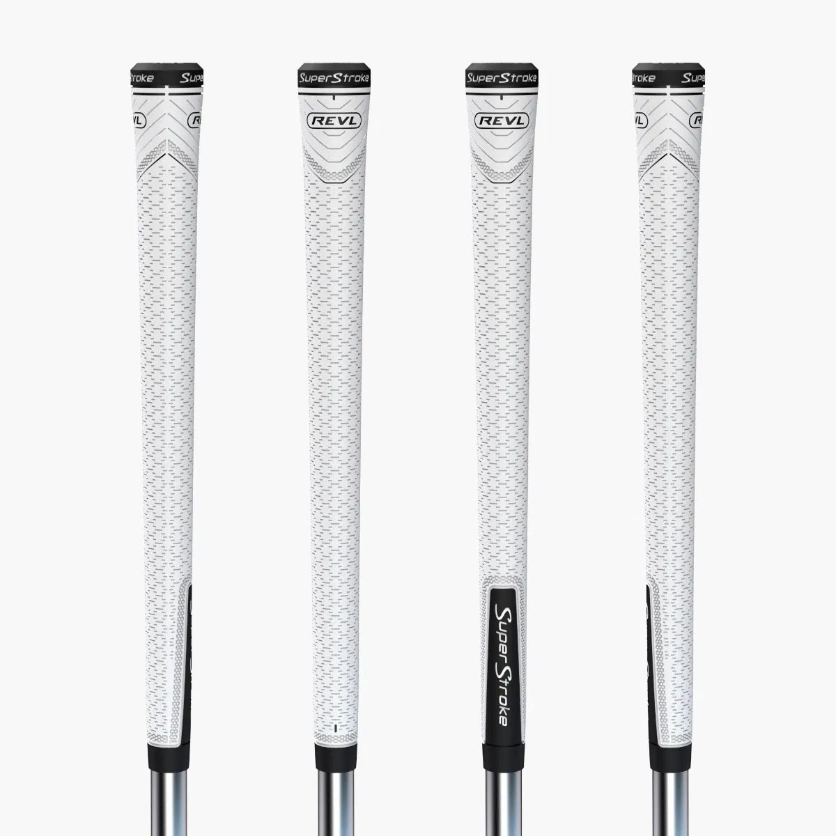 SUPERSTROKE REVL PLAYER GOLF GRIP - WHITE
