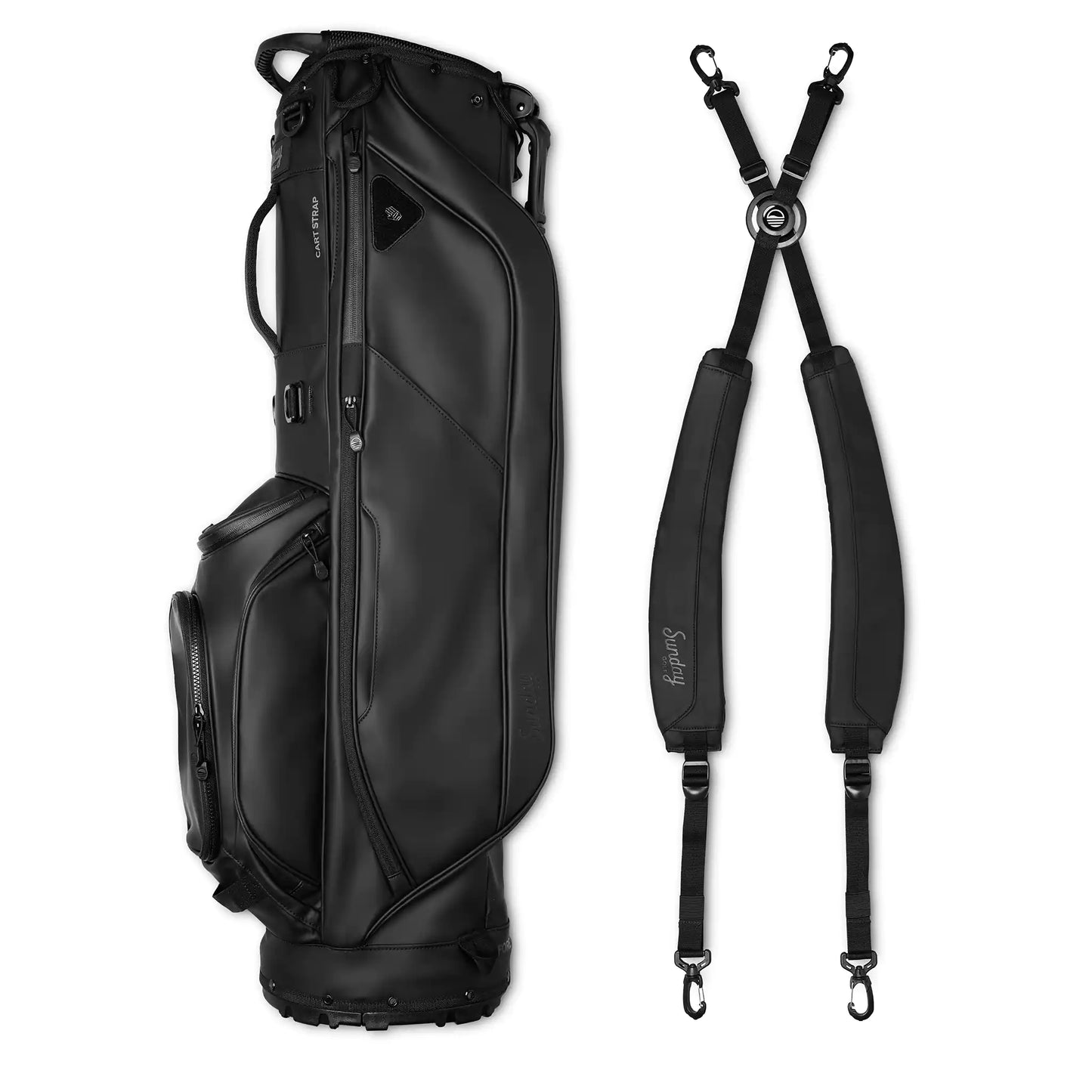 SUNDAY GOLF RYDER S-CLASS STAND BAG - BLACK
