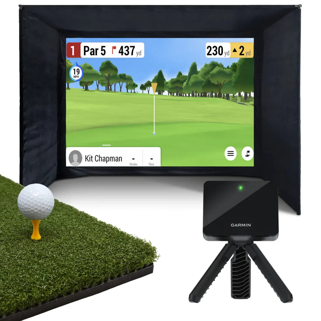 Garmin Approach R10 Rct Balls GARMIN APPROACH R10 HOME SIMULATOR BUNDLE – JACKS GOLF