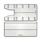 VISIO TWO-PIECE PUTTING MIRROR