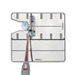VISIO TWO-PIECE PUTTING MIRROR