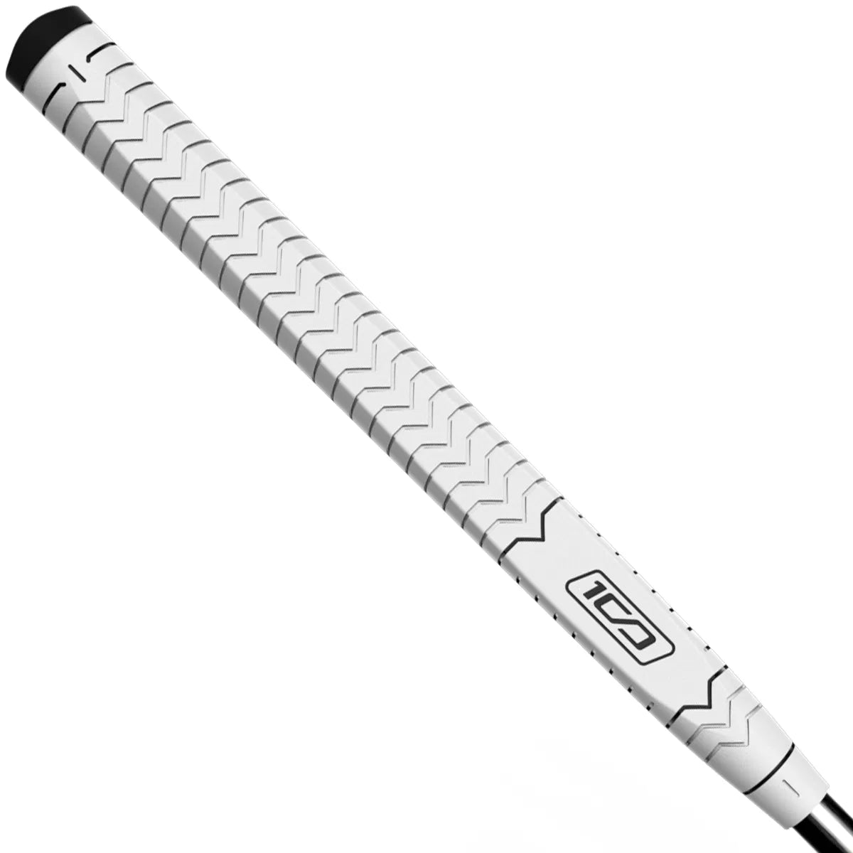 SUPERSTROKE 100 DEEP ETCHED CORD PUTTER GRIP - WHITE