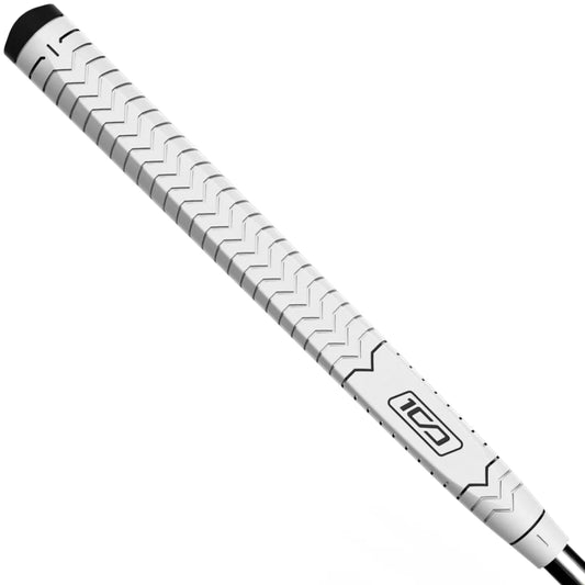 SUPERSTROKE 100 DEEP ETCHED PUTTER GRIP - WHITE