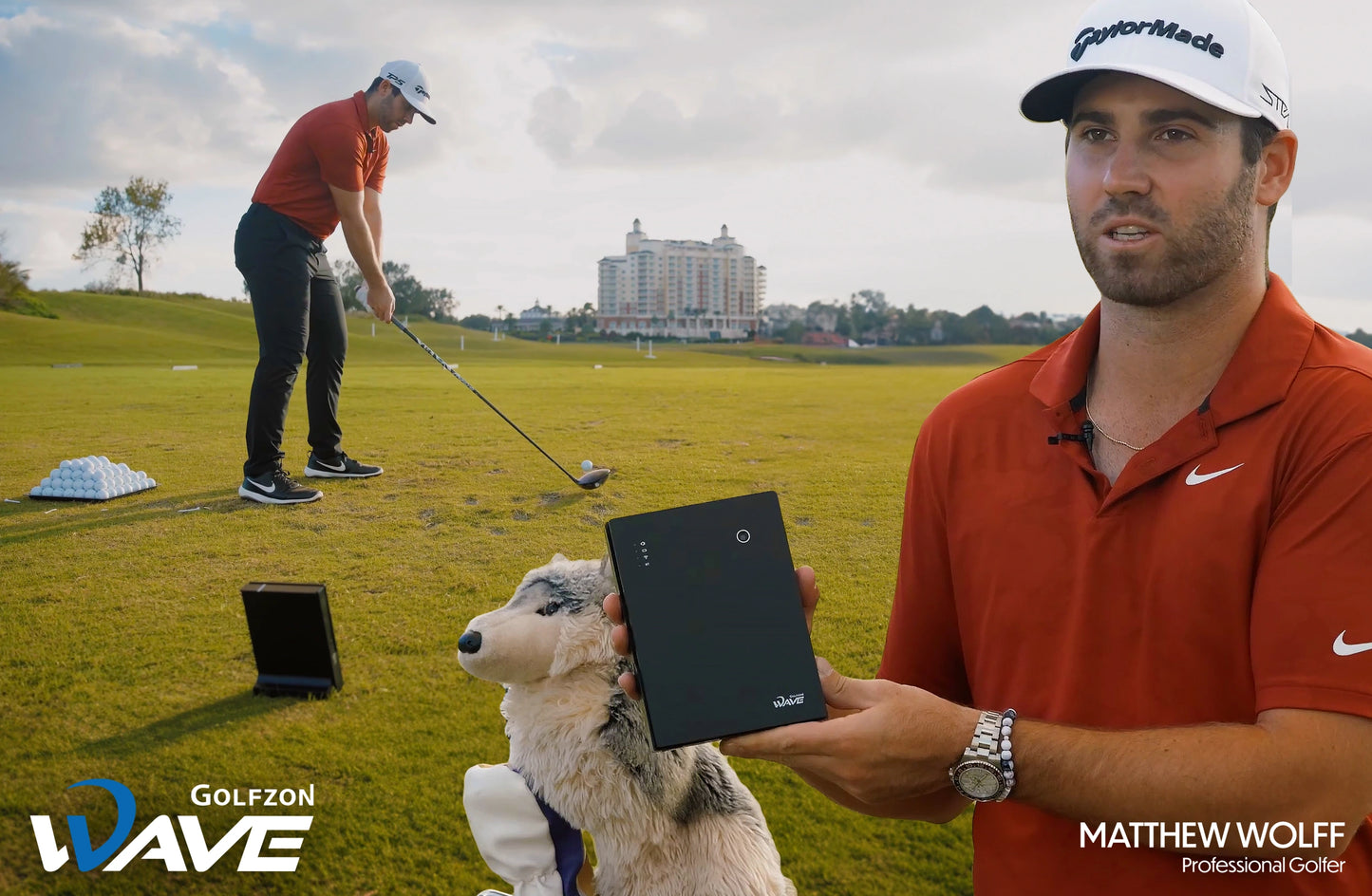 GOLFZON WAVE SIMULATOR & LAUNCH MONITOR