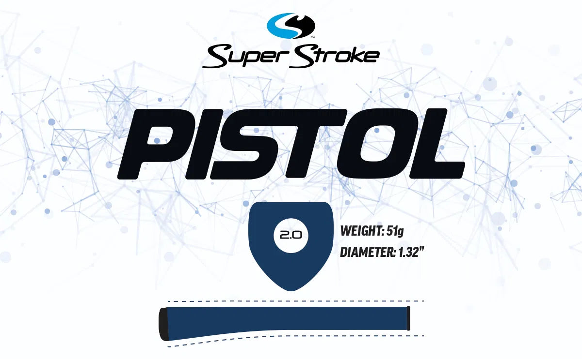 SUPERSTROKE ZENERGY PISTOL GT 2.0 PUTTER GRIP