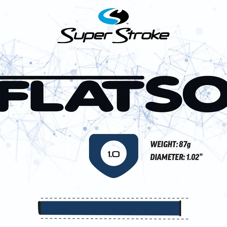 SUPERSTROKE ZENERGY FLATSO 1.0 PUTTER GRIP