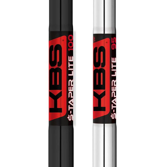 KBS $-TAPER LITE IRON SHAFT - BLACK PVD (.355 TAPER)